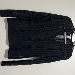 See through top,knitted